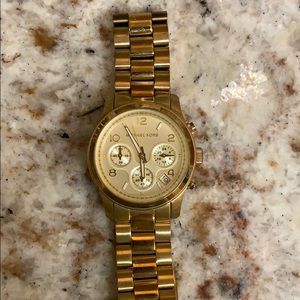 Michael Kors gold watch
